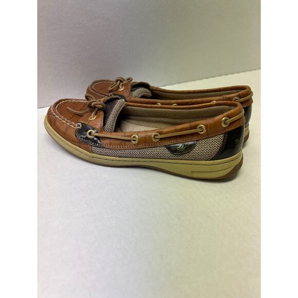 Sperry Women’s Top-Sider Angelfish 9102617 Boat Shoes Brown 7.5 - Picture 4 of 6